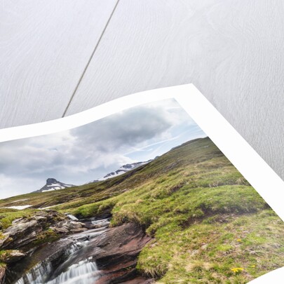 Mountain creek at the Swiss Tectonic Arena Sardona by Anonymous