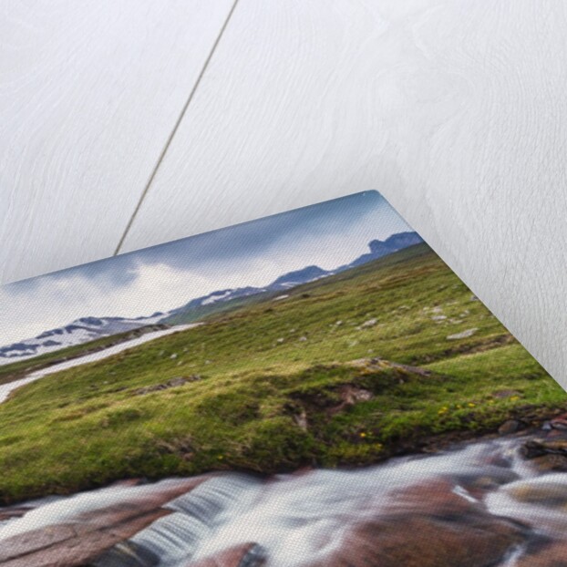 Mountain creek at the Swiss Tectonic Arena Sardona by Anonymous