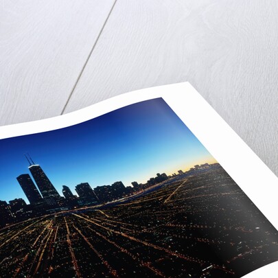 Chicago Skyline at Twilight by Anonymous