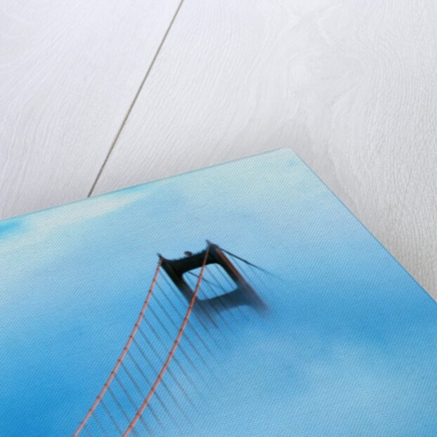 Golden Gate Bridge in Fog by Anonymous