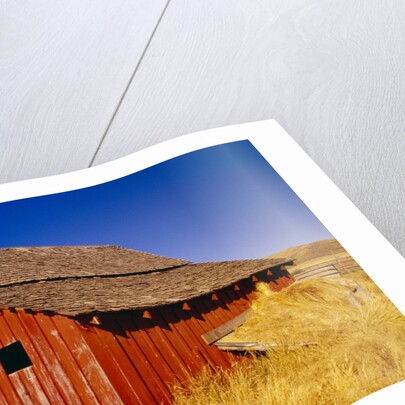 Weathered Old Barn on Ranch by Anonymous