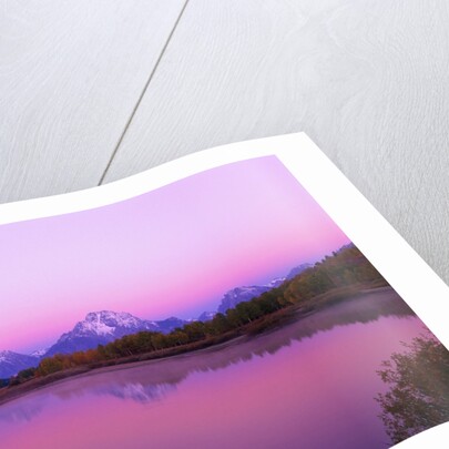 Mount Moran Rises Above Snake River by Anonymous