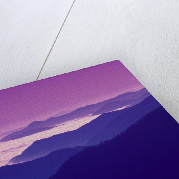 Twilight over Great Smoky Mountains by Anonymous
