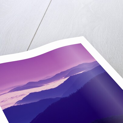 Twilight over Great Smoky Mountains by Anonymous