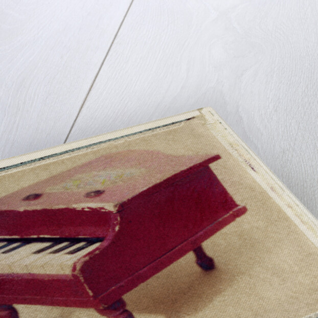 Red Piano by Jennifer Kennard