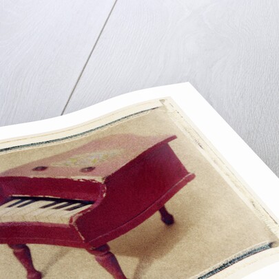 Red Piano by Jennifer Kennard
