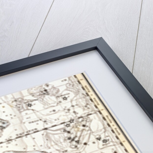 Constellations of Monoceros the Unicorn, Canis Major and Minor from A Celestial Atlas by Alexander Jamieson