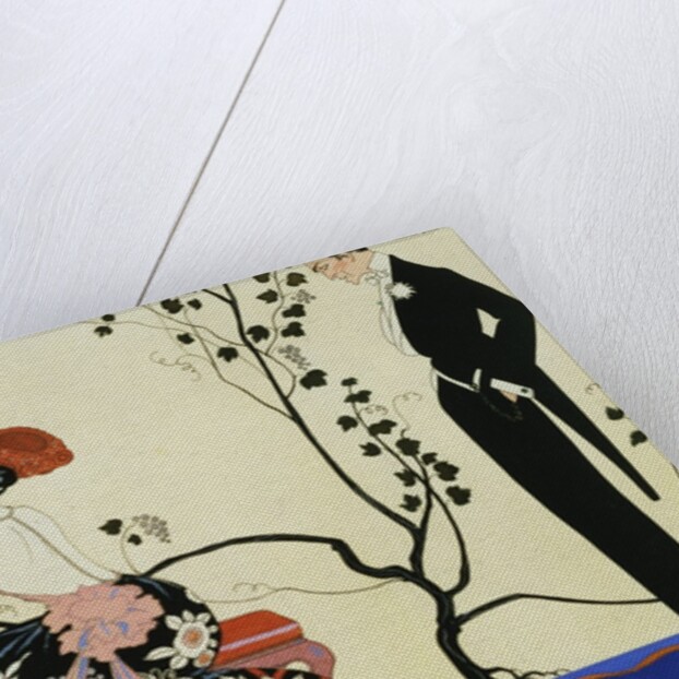 The Powder Puff by Georges Barbier