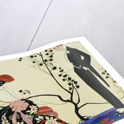 The Powder Puff by Georges Barbier