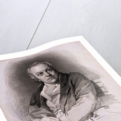 Portrait of William Blake by Louis Schiavonetti