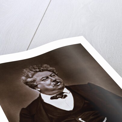 Portrait of Alexandre Dumas from Galerie Contemporaine by Anonymous