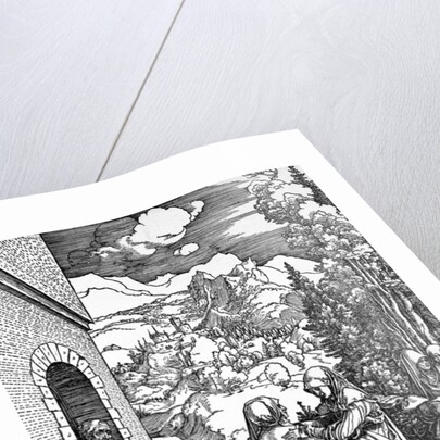 The Visitation Woodcut by Albrecht Dürer