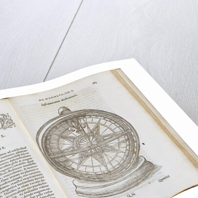 Book Illustration of a 16th Century Compass Needle by Anonymous