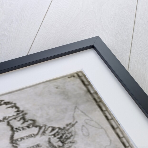 Early 17th-Century Map of the North American Coast from Cape Cod to Newfoundland by Anonymous