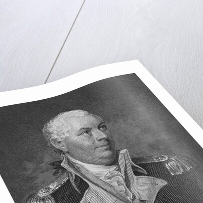 Detail of Bust from John Barry by James Barton Longacre