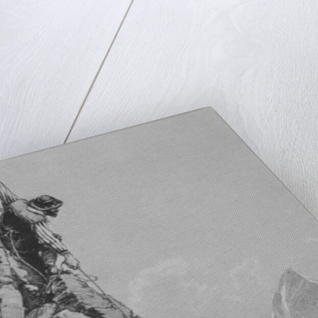 Illustration of an Accident by Edward Whymper