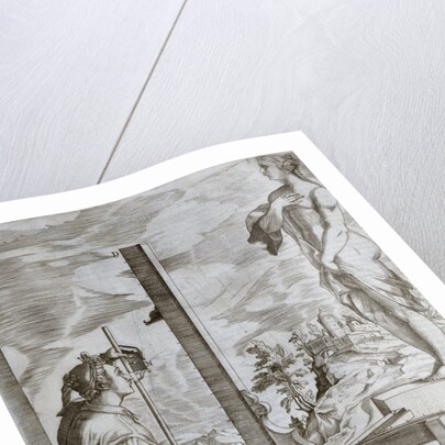 The Two Rules of Perspective Practice Engraving by Jacopo Barozzi da Vignola