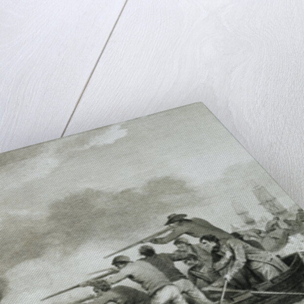 Captain Cook's Men Shooting Sea Horses by John Webber