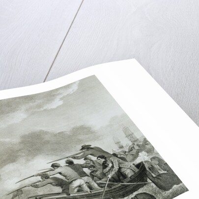 Captain Cook's Men Shooting Sea Horses by John Webber