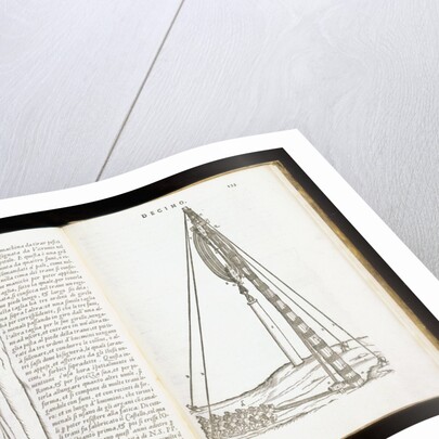 Illustration of Methods for Raising Columns by Giovanni Antonio Rusconi