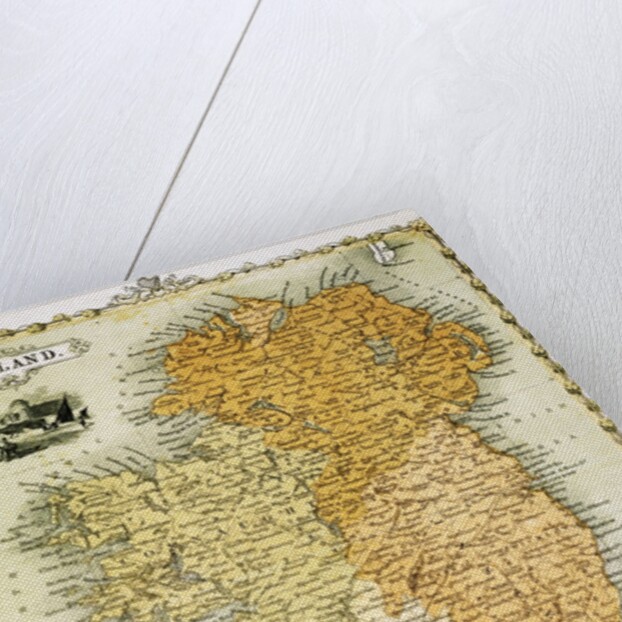 Ireland Map by C. Montague