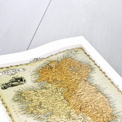 Ireland Map by C. Montague