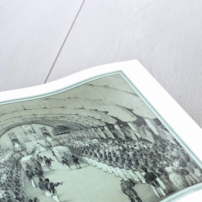 Lithograph of the Coronation of General Faustin Soulouque as Emperor of Haiti by Anonymous