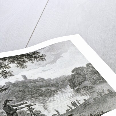 H. Repton: Landscape-Gardener Trade Card by Thomas Medland