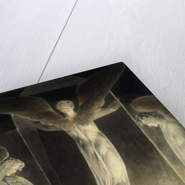 Angels Rolling away the Stone from the Sepulchre By William Blake by Anonymous