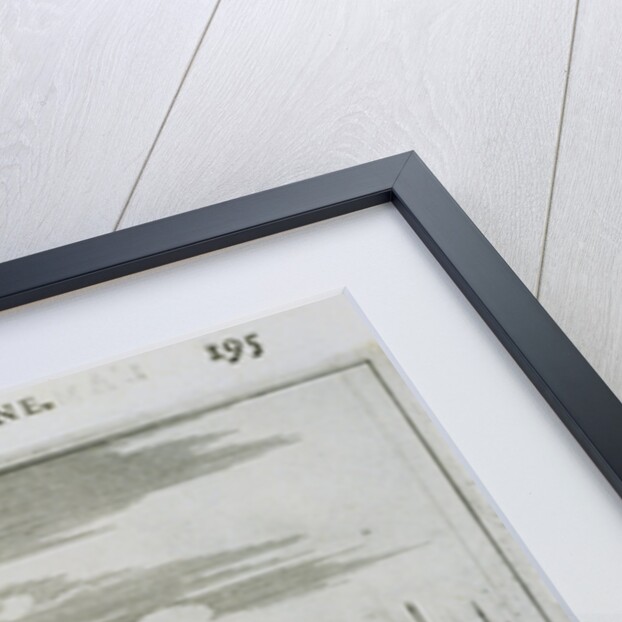 17th-Century Engraving of a Fort at Tientsin by Anonymous