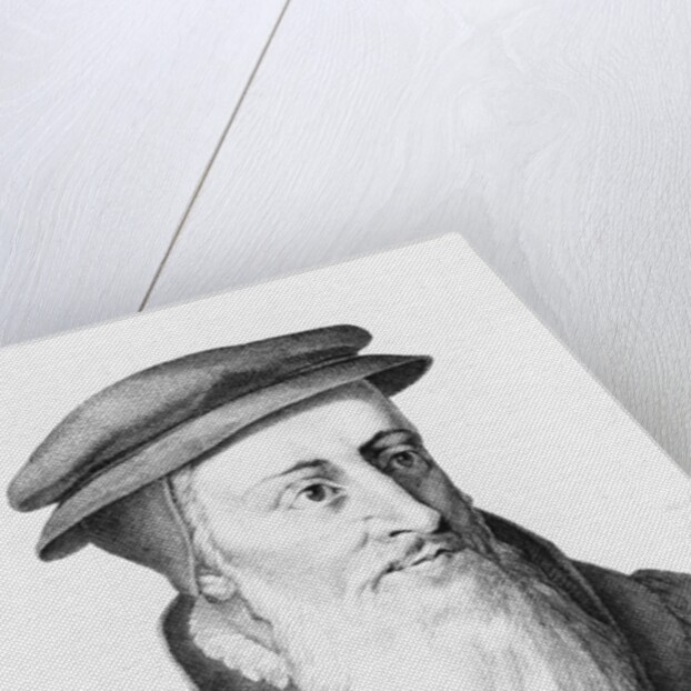 Engraved Portrait of John Knox by Anonymous