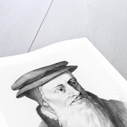 Engraved Portrait of John Knox by Anonymous