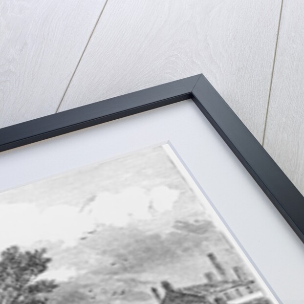 19th-Century Illustration of Old Houses in London Street, Dockhead by Anonymous