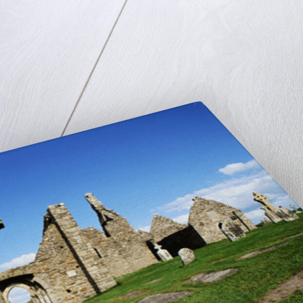Cross of the Scriptures at Clonmacnoise Monastery by Anonymous