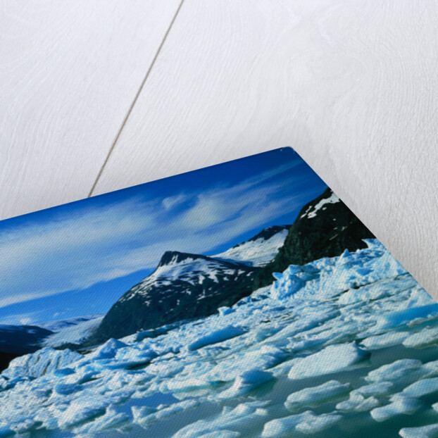 Icebergs in Portage Lake by Anonymous