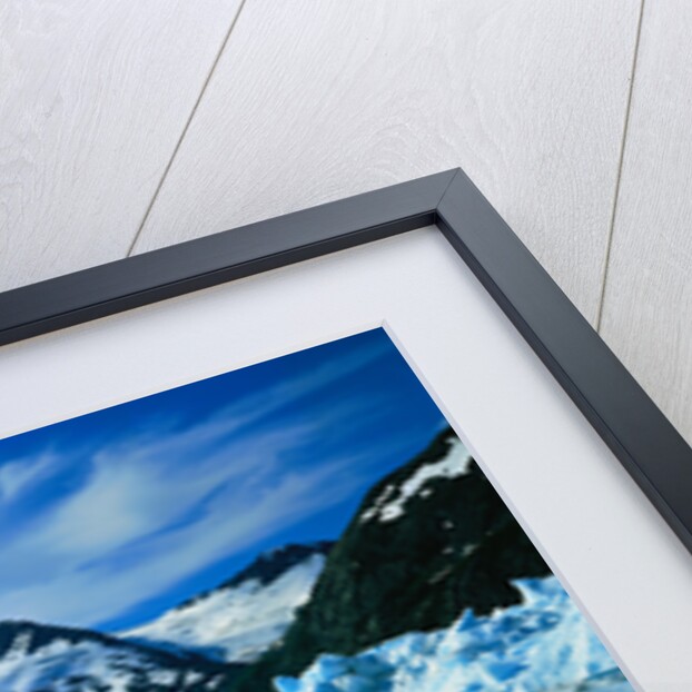 Icebergs in Portage Lake by Anonymous