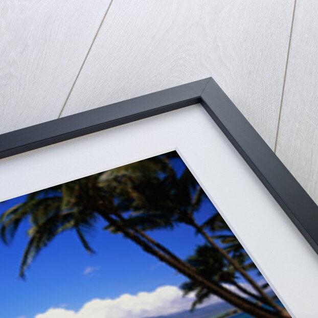 Kihei Beach and West Maui Mountains by Anonymous