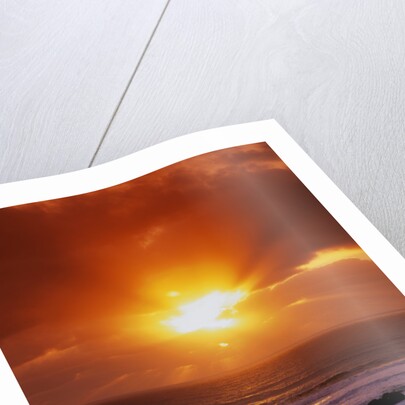 Sunset over the Pacific by Anonymous