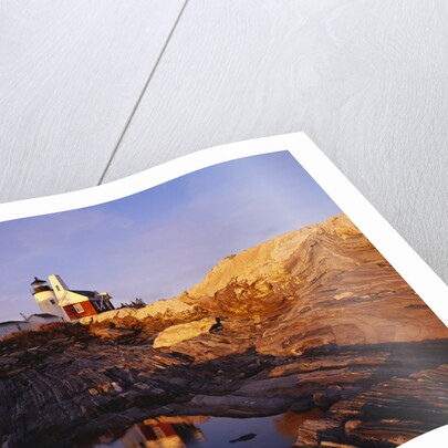 Pemaquid Lighthouse Reflecting in Tide Pool by Anonymous