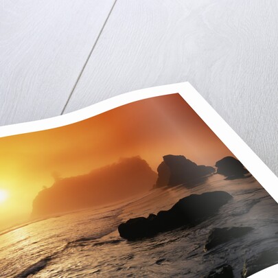 Foggy Sunset at Ruby Beach by Anonymous