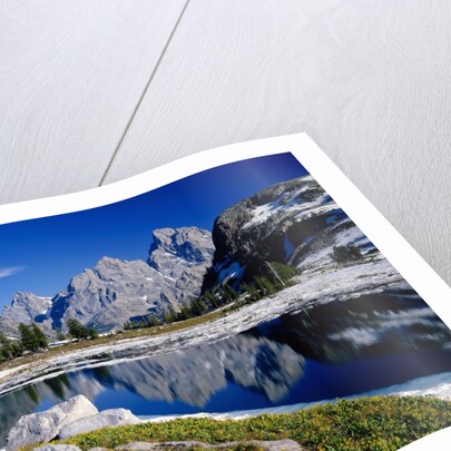 Grand Teton Behind Lake Solitude by Anonymous