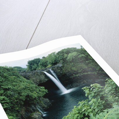 Wailuku River's Rainbow Falls by Anonymous