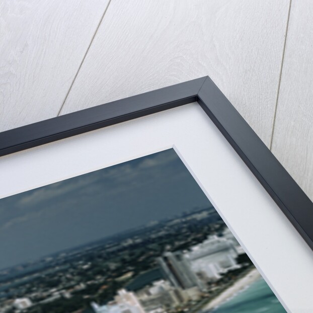 Hotels Lining Miami Beach by Anonymous