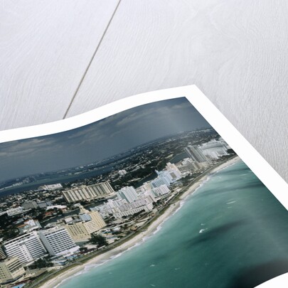 Hotels Lining Miami Beach by Anonymous