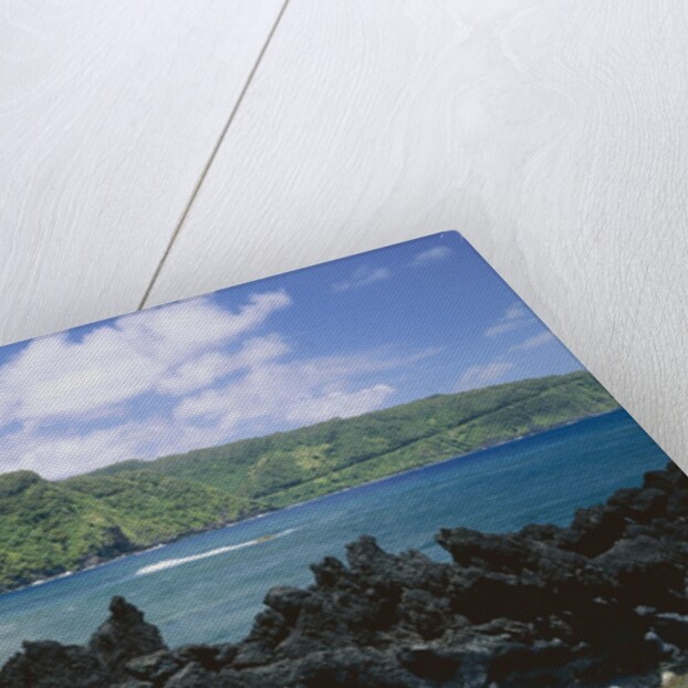 Lava Rock Along Keanae Peninsula by Anonymous