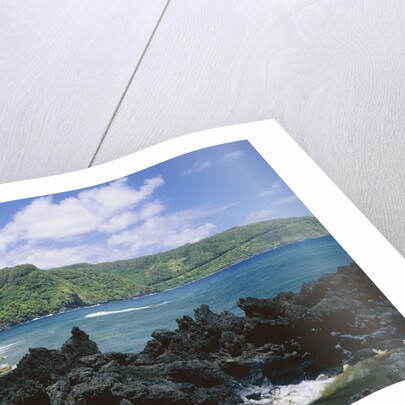 Lava Rock Along Keanae Peninsula by Anonymous