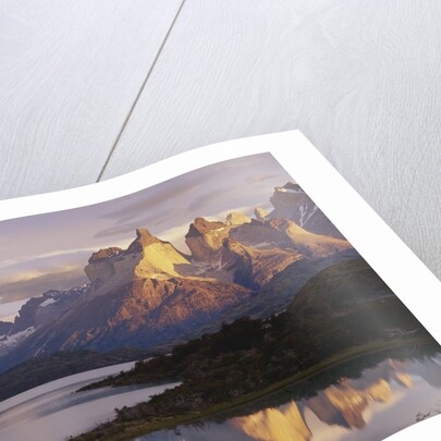 Cuernos del Paine and Lake Pehoe at Sunrise by Anonymous