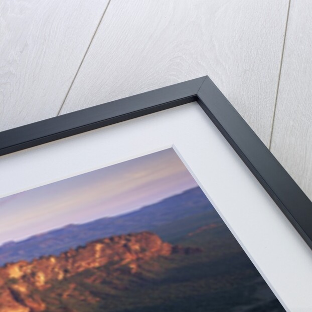 Sandstone Cliffs at Sunset by Anonymous