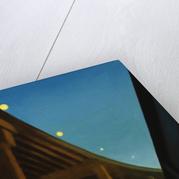 West Seattle Bridge, Night by Mary Iverson