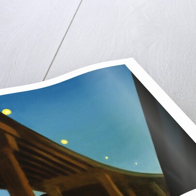 West Seattle Bridge, Night by Mary Iverson